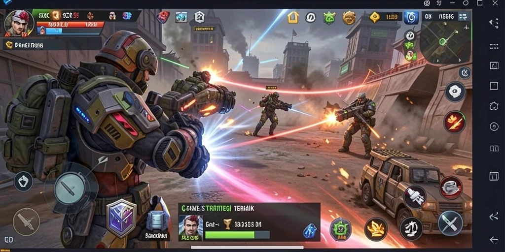 Tampilan gameplay 9ZK yang menarik dan penuh strategi.
