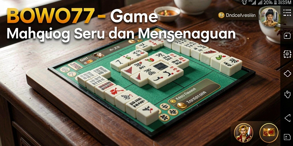 Tampilan gameplay dan grafis menarik dari BOWO77.