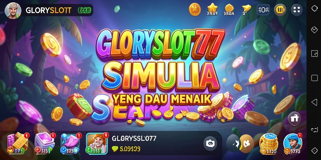 Tampilan menarik dari gameplay <strong>GLORYSLOT777</strong> yang seru dan interaktif.