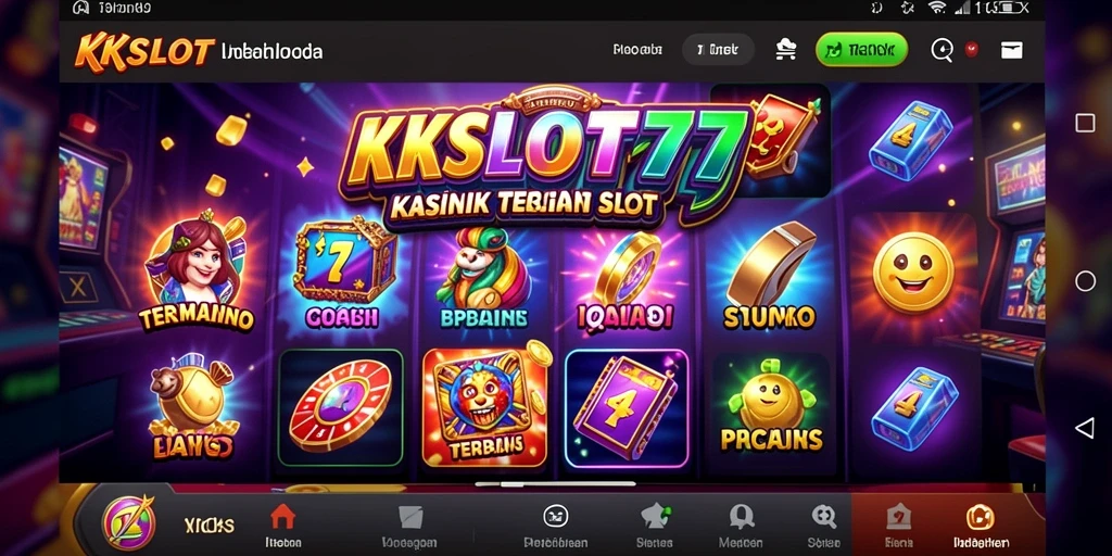 Tampilan screenshot KKSLOT777 menampilkan aksi menarik dari permainan Kasino.