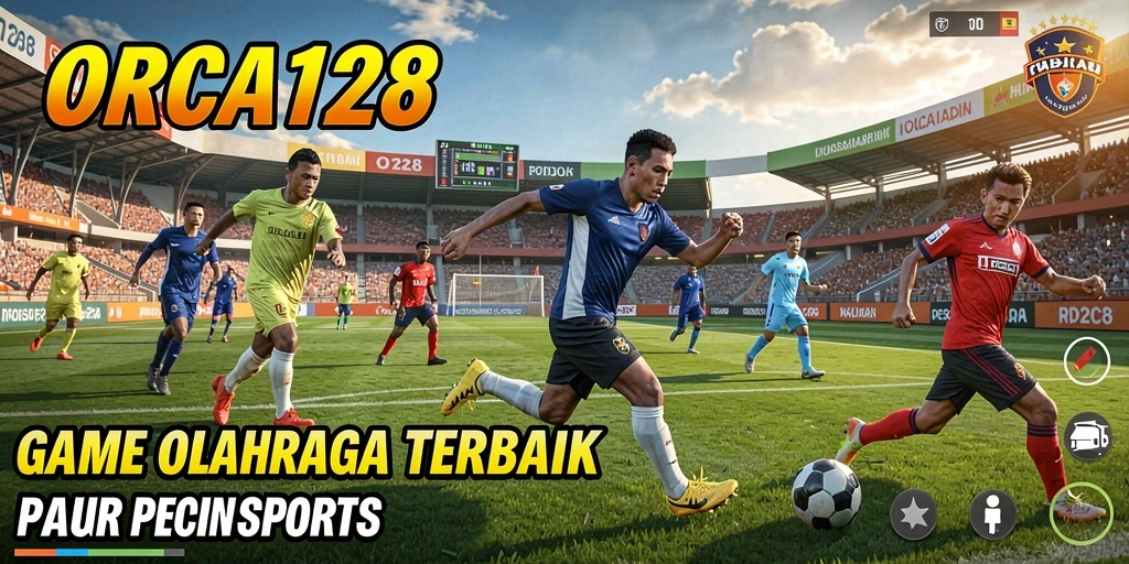 Tampilan menarik dari gameplay ORCA128 dalam pertandingan olahraga.