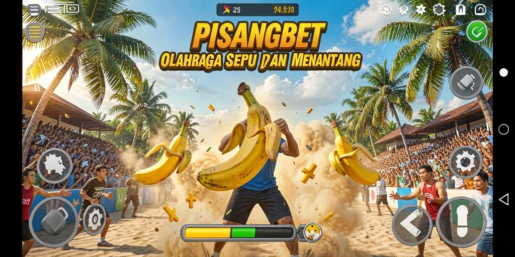 Screenshot gameplay <strong>PISANGBET</strong> menampilkan aksi olahraga yang mendebarkan.