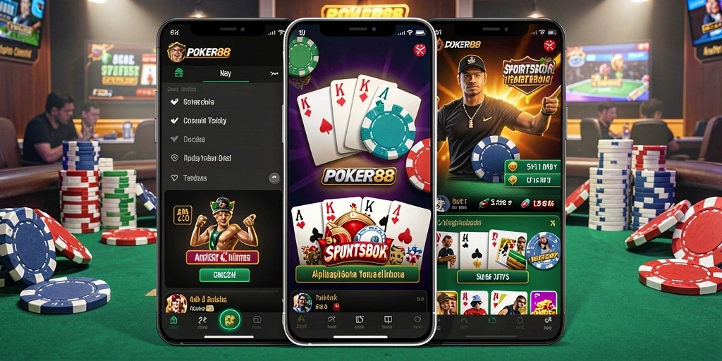 Tampilan gameplay POKER88 yang menarik dan interaktif.