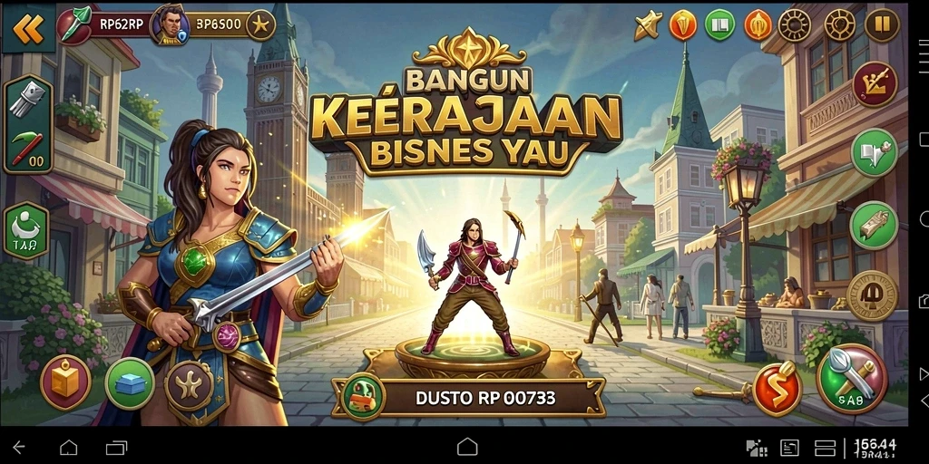 Tampilan gameplay RP62RP yang seru dan menantang di dunia Tycoon.