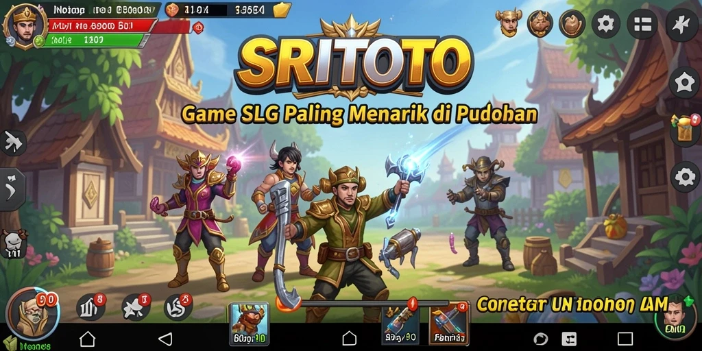 Tampilan gameplay SLG yang mendebarkan dan penuh strategi.